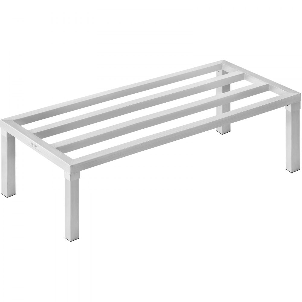 JC-ADR-482012 - 48" Aluminum Dunnage Rack, 1800 lb Capacity, Tool-Free Assembly