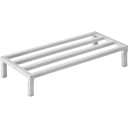 JC-ADR-48208 - 48" Aluminum Dunnage Rack, 1800 lbs Capacity, Tool-Free Assembly