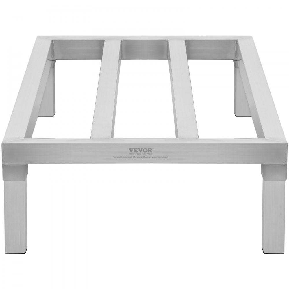 JC-ADR-48208 - 48" Aluminum Dunnage Rack, 1800 lbs Capacity, Tool-Free Assembly