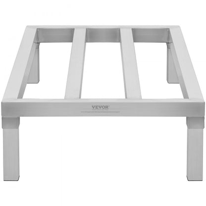 JC-ADR-48208 - 48" Aluminum Dunnage Rack, 1800 lbs Capacity, Tool-Free Assembly