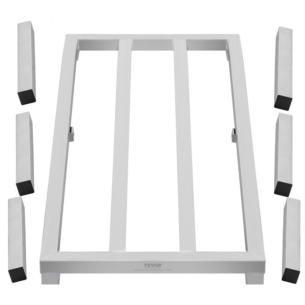 JC-ADR-602012 - Heavy-Duty 60” Aluminum Dunnage Rack, 1800 lbs Capacity