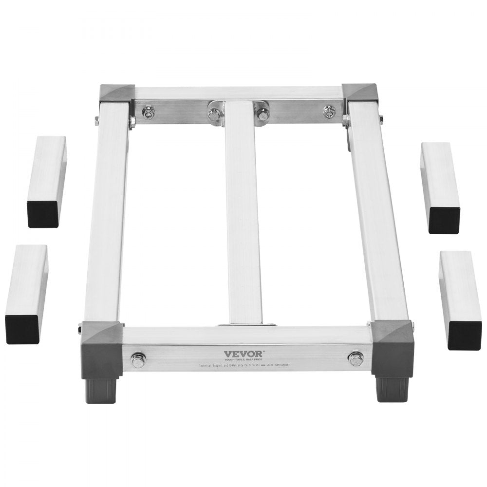 JC-ADR-14248-ASB - Adjustable 1000 lb Aluminum Dunnage Rack for Easy Storage