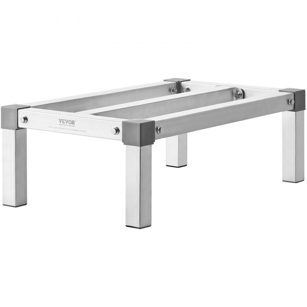 JC-ADR-14248-ASB - Adjustable 1000 lb Aluminum Dunnage Rack for Easy Storage