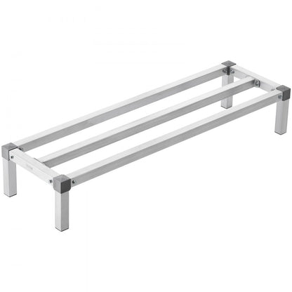 JC-ADR-14488-ASB - Adjustable 48” Aluminum Dunnage Rack, Supports 1000 lbs