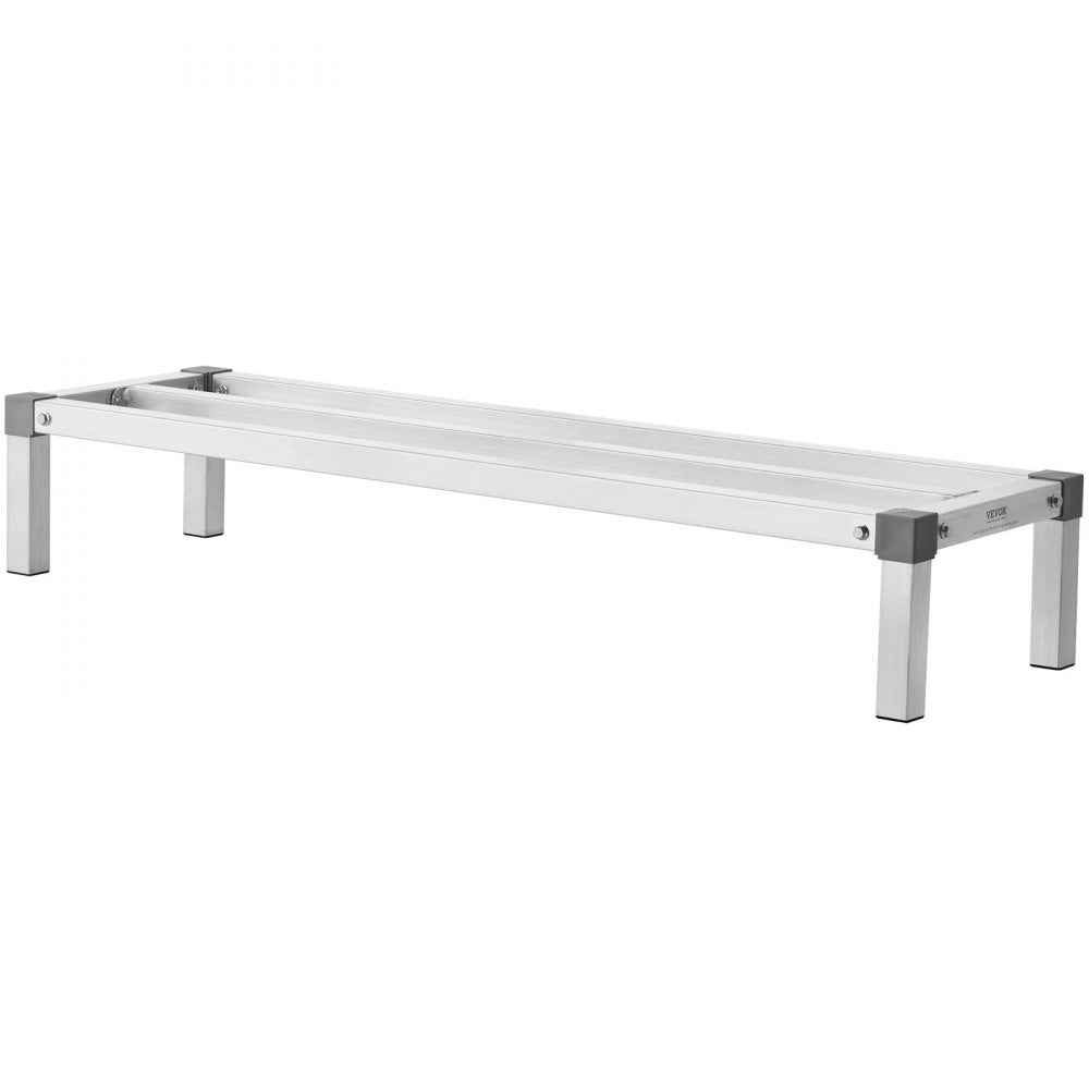 JC-ADR-14488-ASB - Adjustable 48” Aluminum Dunnage Rack, Supports 1000 lbs