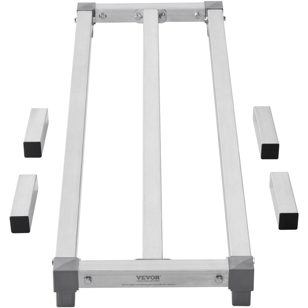 JC-ADR-14488-ASB - Adjustable 48” Aluminum Dunnage Rack, Supports 1000 lbs