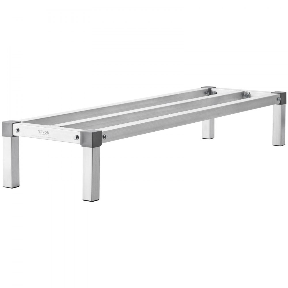 JC-ADR-14488-ASB - Adjustable 48” Aluminum Dunnage Rack, Supports 1000 lbs