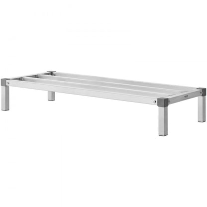 JC-ADR-20488-ASB - 48” Aluminum Dunnage Rack, 1000 lbs Capacity, Rust-Resistant