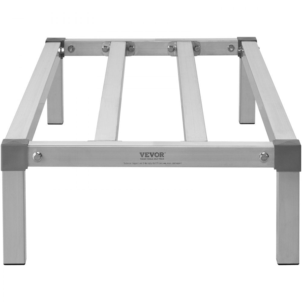 JC-ADR-20488-ASB - 48” Aluminum Dunnage Rack, 1000 lbs Capacity, Rust-Resistant