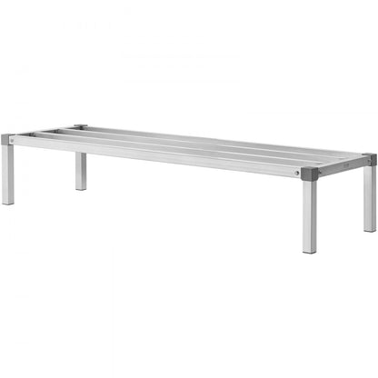 JC-ADR-206012-ASB - VEVOR 60" x 20" Aluminum Dunnage Rack, 1000 lbs Capacity