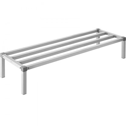 JC-ADR-206012-ASB - VEVOR 60" x 20" Aluminum Dunnage Rack, 1000 lbs Capacity