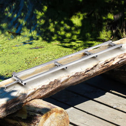 010327208385 - Adjustable 9ft Chainsaw Rail Guide for Precision Cuts