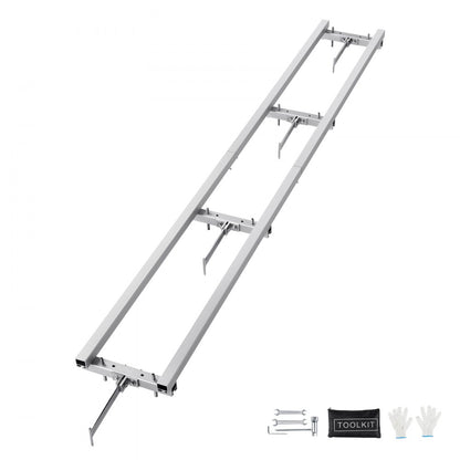 010327208385 - Adjustable 9ft Chainsaw Rail Guide for Precision Cuts