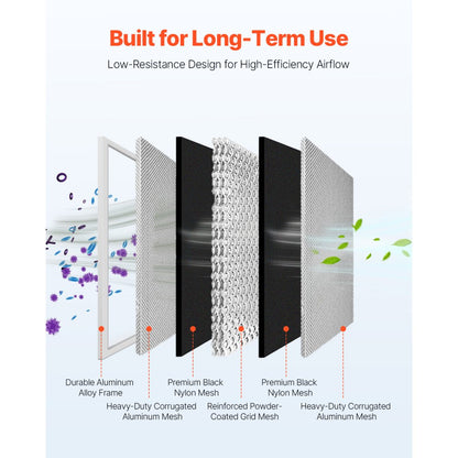 FRS-FB-CS001 - Reusable Aluminum Electrostatic Air Filter 15.5 x 19.75 in