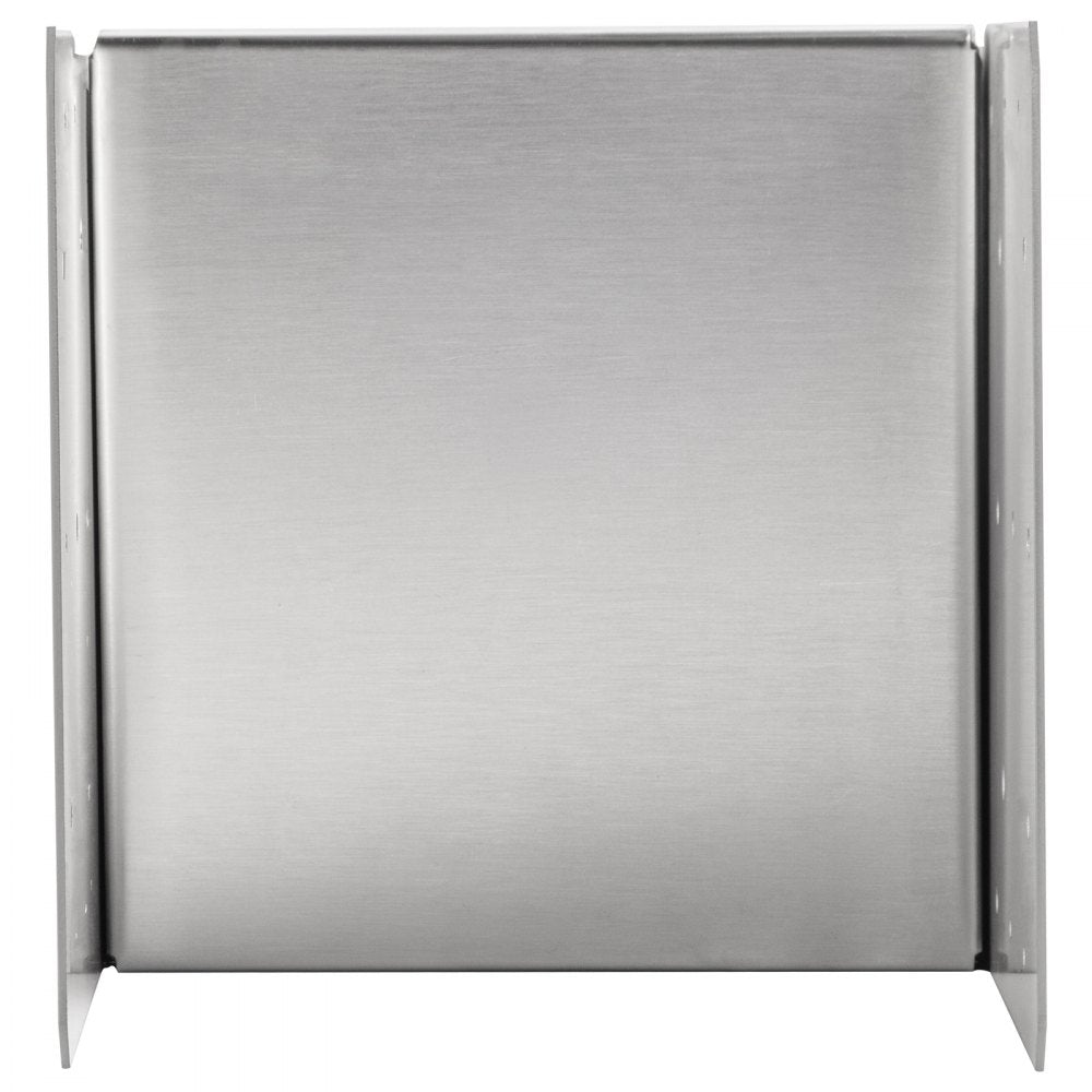 010595375174 - Durable Stainless Steel Post Base Set for 8x8" Posts