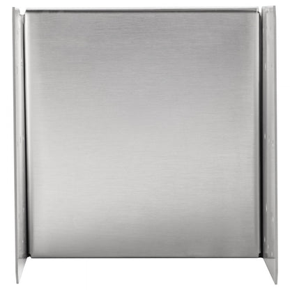 010595375174 - Durable Stainless Steel Post Base Set for 8x8" Posts