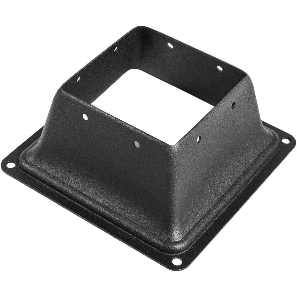 010518865364 - 4x4" Steel Post Base Skirt, Rust-Resistant for Decks & Railings