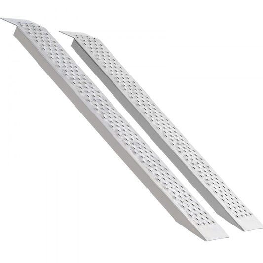 GJ0058 - 47.2" Aluminum Loading Ramps, 880 lbs Capacity, Anti-Slip Design