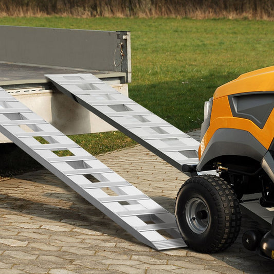 NY6073 - 72" Aluminum Loading Ramps for ATVs & Motorcycles, 6000 lbs Capacity