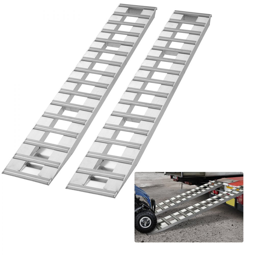 NY6075 - 94" Aluminum Loading Ramp for ATVs and Wheelchairs