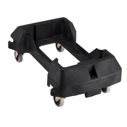 XDL-90A-D - Heavy-Duty Trash Can Dolly with 3" Swivel Wheels