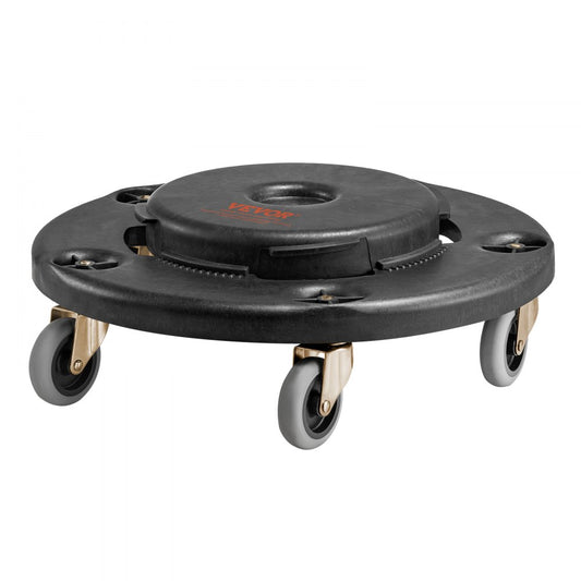 XDW-007-C - 500lbs Trash Can Dolly for 20-55 Gallon Bins