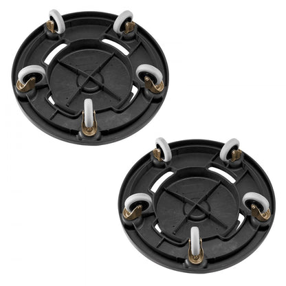 XDW-007-C - Heavy-Duty Trash Can Dolly for 20-55 Gallon Bins