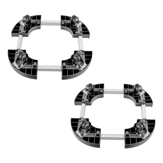 Y21-2 - Heavy-Duty 440lbs Trash Can Dolly with 6-Position Height Adjustment