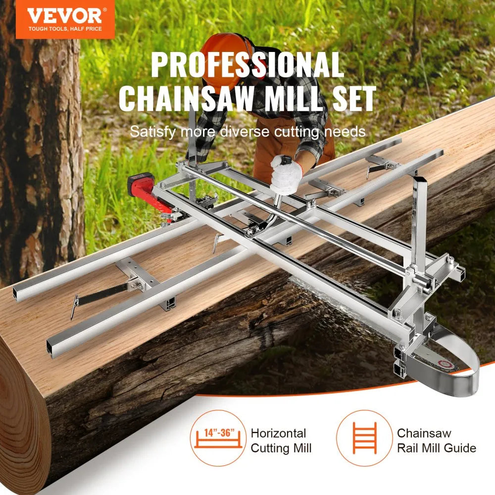 010904111138 - Portable VEVOR Chainsaw Mill for Beginners, Easy Setup