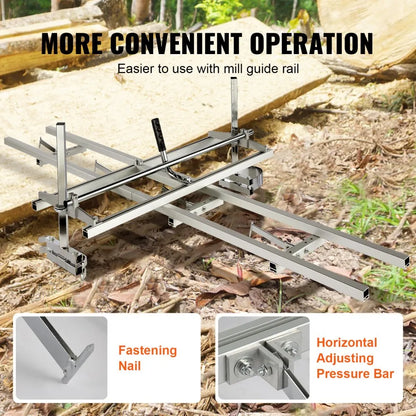 010904111138 - Portable VEVOR Chainsaw Mill for Beginners, Easy Setup