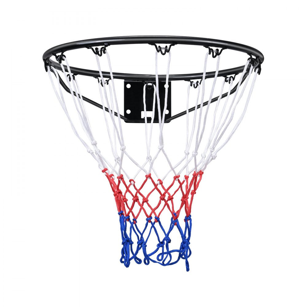 M-R1S - Durable 18" VEVOR Steel Basketball Rim for Indoor/Outdoor Play