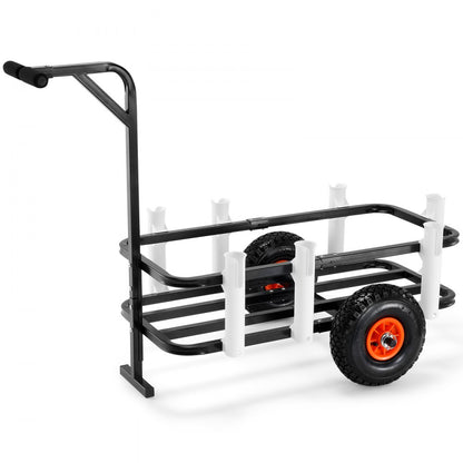 YK-200 - Heavy-Duty Beach Fishing Cart with 200 lbs Capacity & 11-Inch Tires