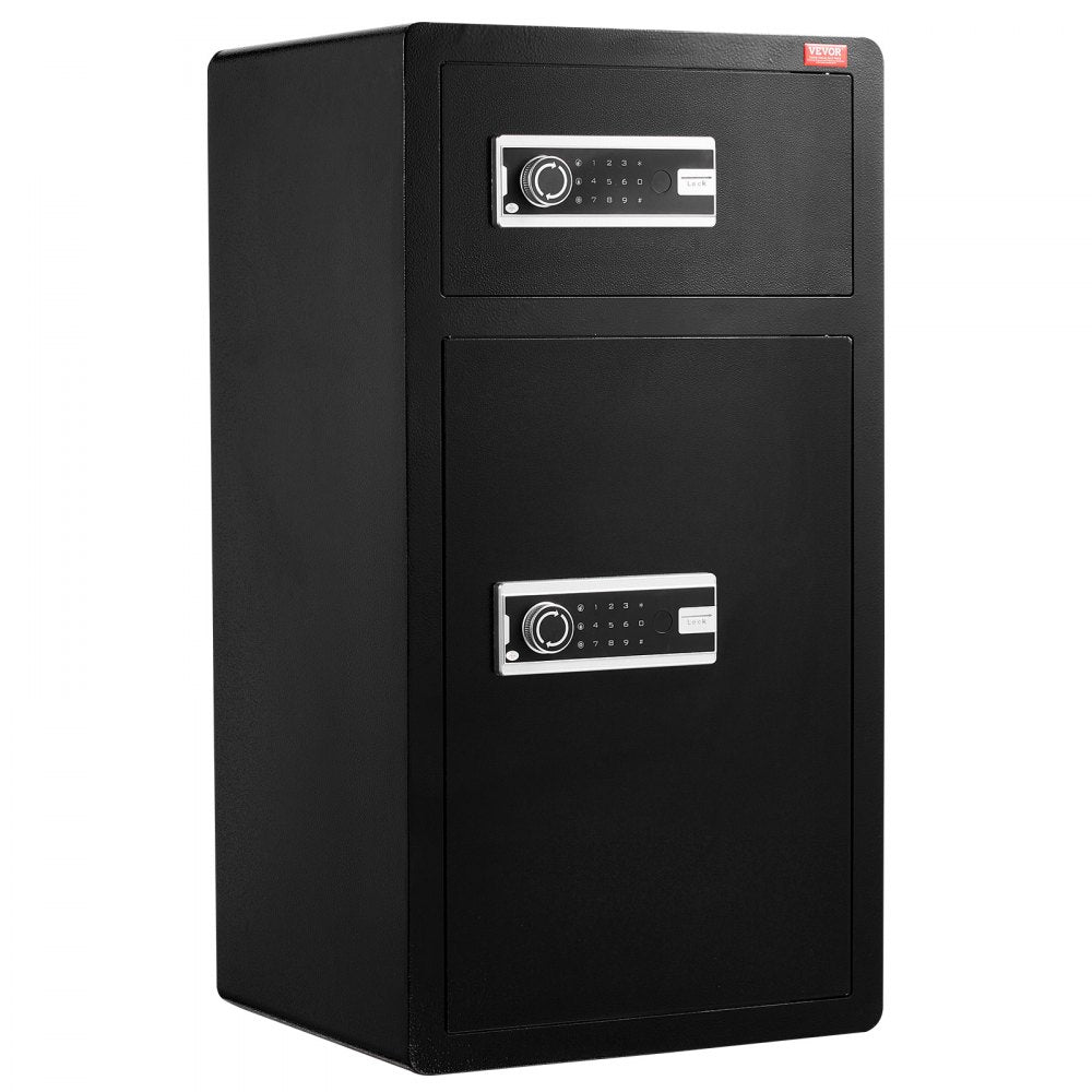 SS-900SM - VEVOR Double Door Safe Box with Key & Password Access