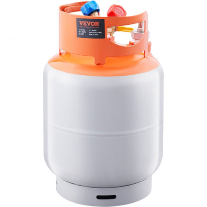 010977352965 - Durable Refrigerant Recovery Tank with 80% Auto Power-Off Feature
