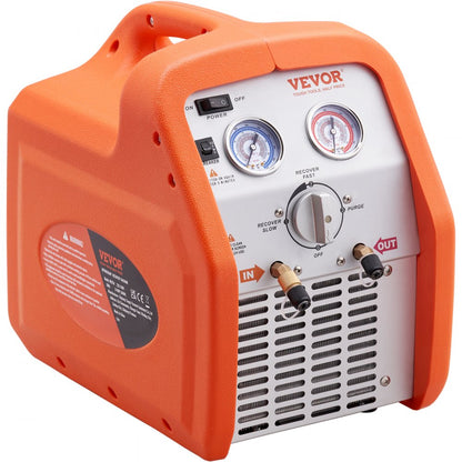 010236192440 - 29.5 lbs Portable Refrigerant Recovery Machine with High-Pressure Protection