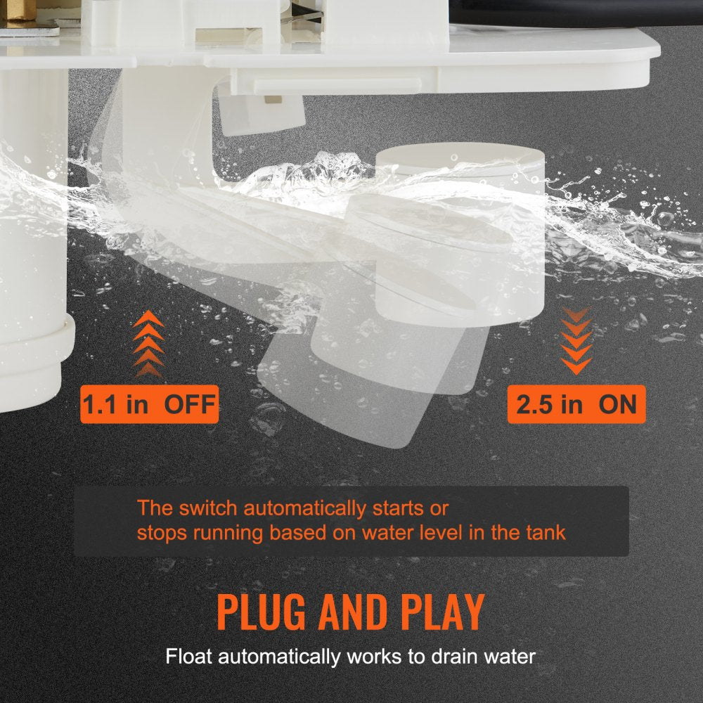 RTP24WS115V - 1/30 HP Condensate Pump with 100 GPH Flow Rate