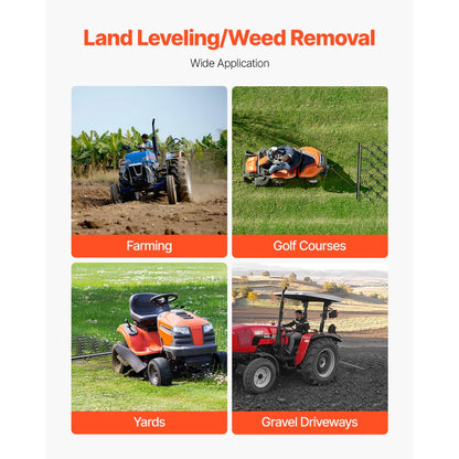 VDH545 - Heavy-Duty 70in Chain Harrow Rake for Efficient Soil Leveling