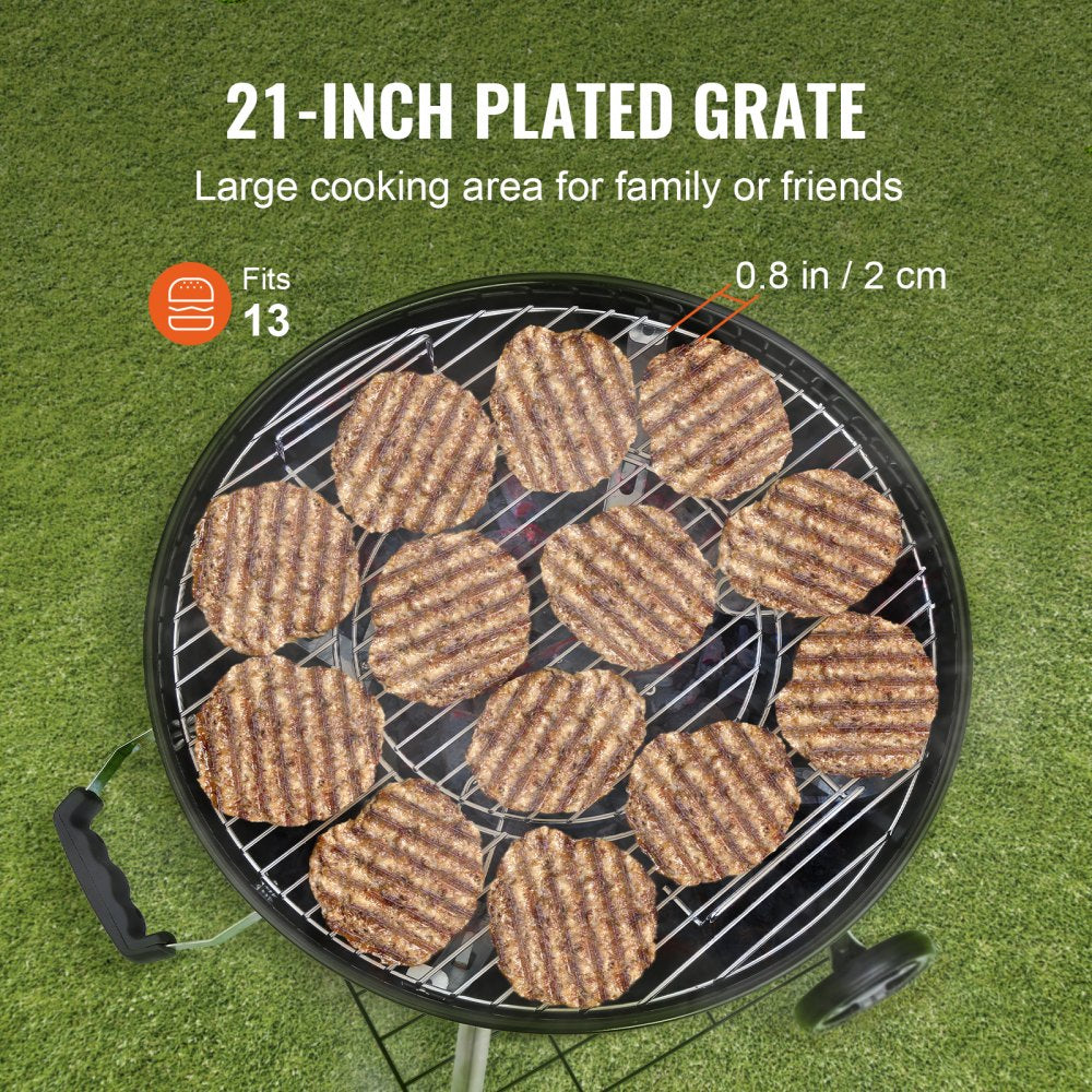 KY-G22-1 - 21" Round Charcoal Grate for Outdoor Cooking & Grilling