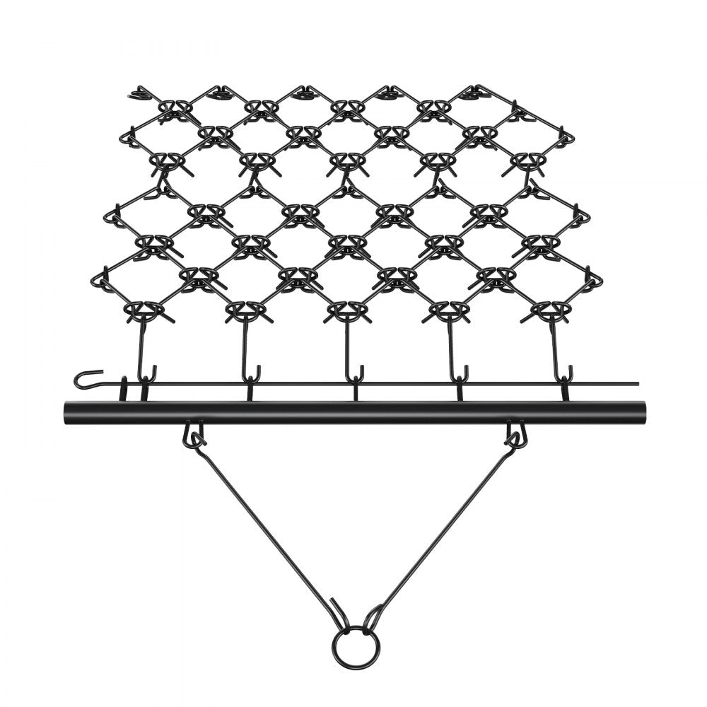 LJY1113 - 4'x4' Heavy-Duty Chain Harrow with 69 Steel Tines
