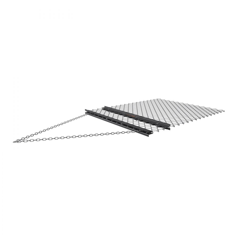 LJY1117 - 4' x 5' Steel Drag Harrow for ATV & Tractors
