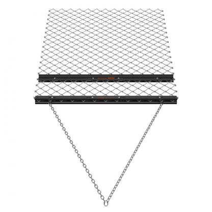 LJY1117 - 4' x 5' Steel Drag Harrow for ATV & Tractors