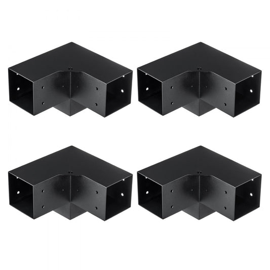 SSC4 - Durable 4"x4" Carbon Steel Pergola Bracket Kit
