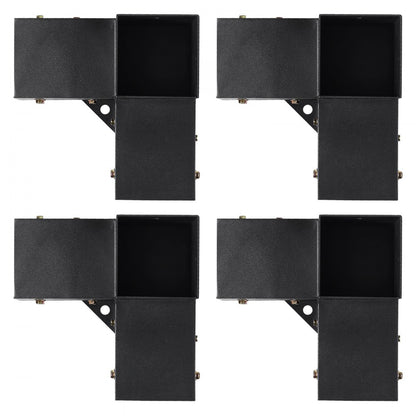 SSC4 - Durable 4"x4" Carbon Steel Pergola Bracket Kit