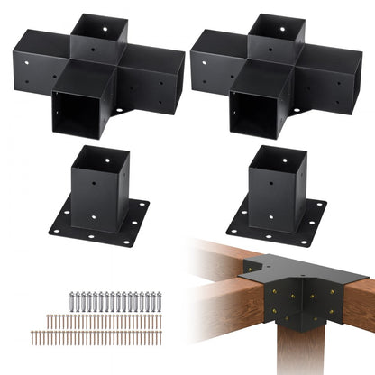 SSA2E2 - Heavy-Duty Pergola Bracket Kit for Outdoor Support