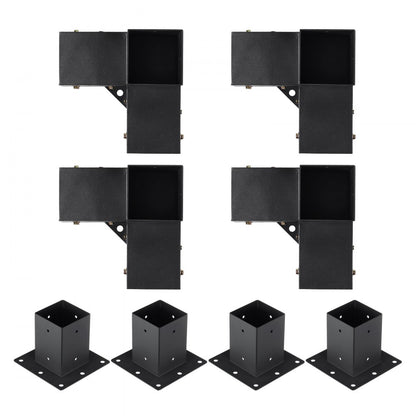 SSA4C4 - Durable 4"x4" Pergola Bracket Kit with Corrosion Resistance
