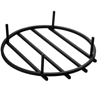 VV-LPYXFG-181835 - 18" Heavy-Duty Steel Fire Pit Grate for Better Airflow