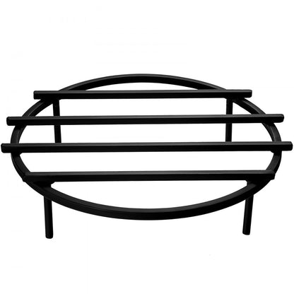 VV-LPYXFG-181835 - 18" Heavy-Duty Steel Fire Pit Grate for Better Airflow
