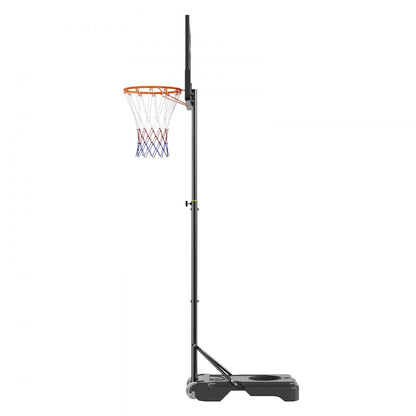 M0182 - 5-7 ft Adjustable Basketball Hoop with Wheels and Durable Base