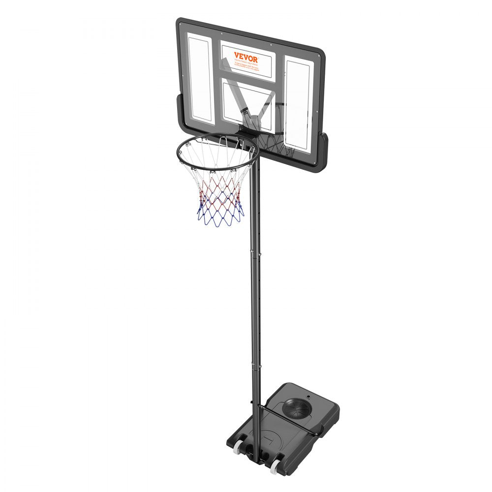 M021A-2 - Adjustable 4-10 ft VEVOR Basketball Hoop for All Ages