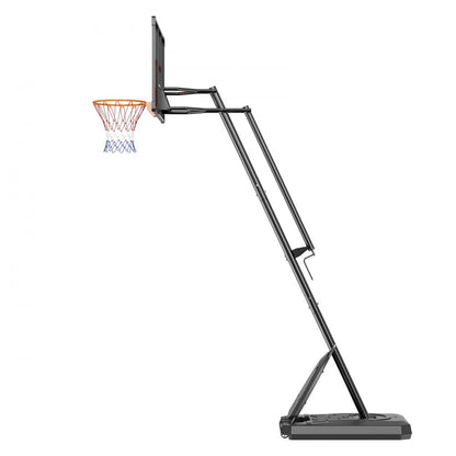 B025B - Adjustable 7.6-10 ft Basketball Hoop with Wheels
